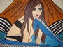Oeuvres d'art, tableaux mademoiselle k