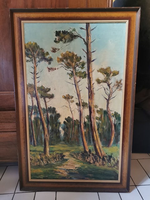 Oeuvres d'art, tableaux j .rozier