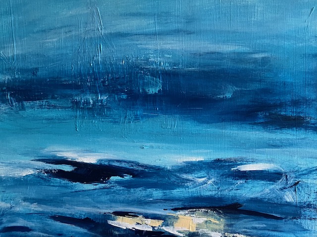 Oeuvre brume apr�s l'orage de sylvie allard