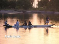 Oeuvre pirogue du sin saloum de kadia