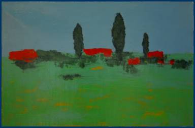 Oeuvre campagne toscane de murez