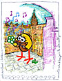 Oeuvre concerto solo � banjo � la cour mably � bordeaux de dg.