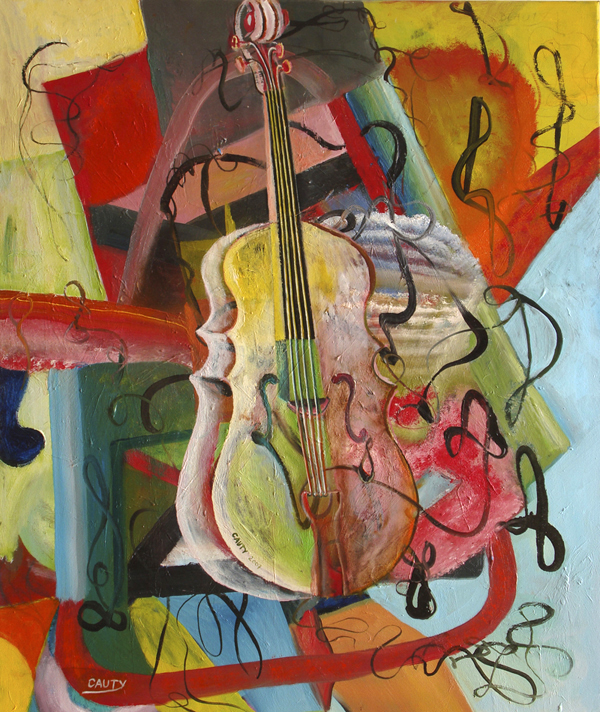 Oeuvre violin de cauty